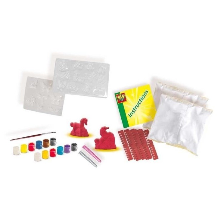 SES CREATIVE - Moulage et peinture - 3 en 1 SES CREATIVE - Moulage et peinture - 3 en 1