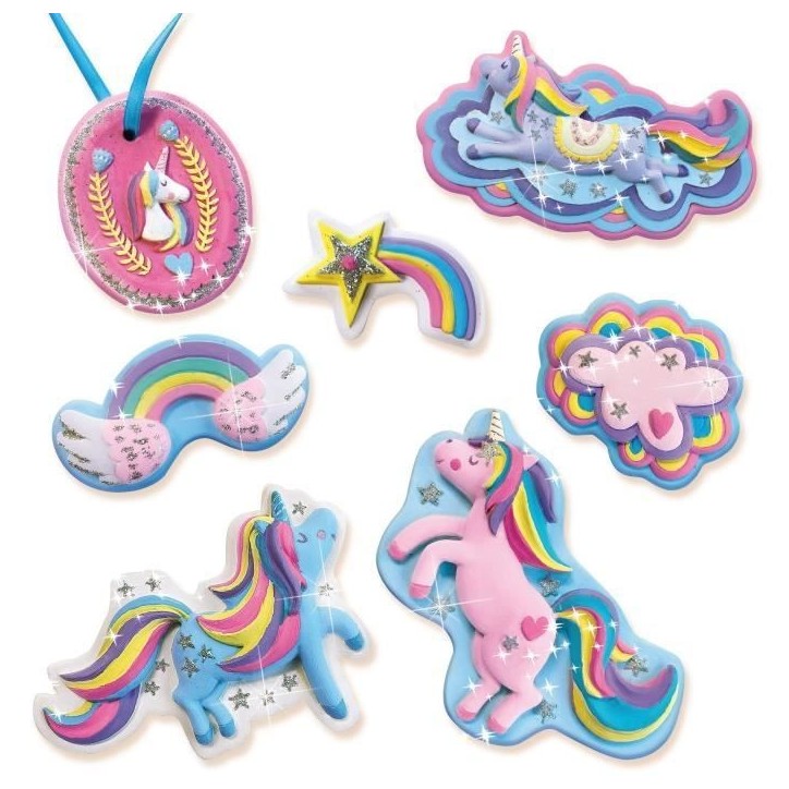 SES CREATIVE - Moulage et peinture Licornes - Kit créatif pour enfants de plus de 5 ans