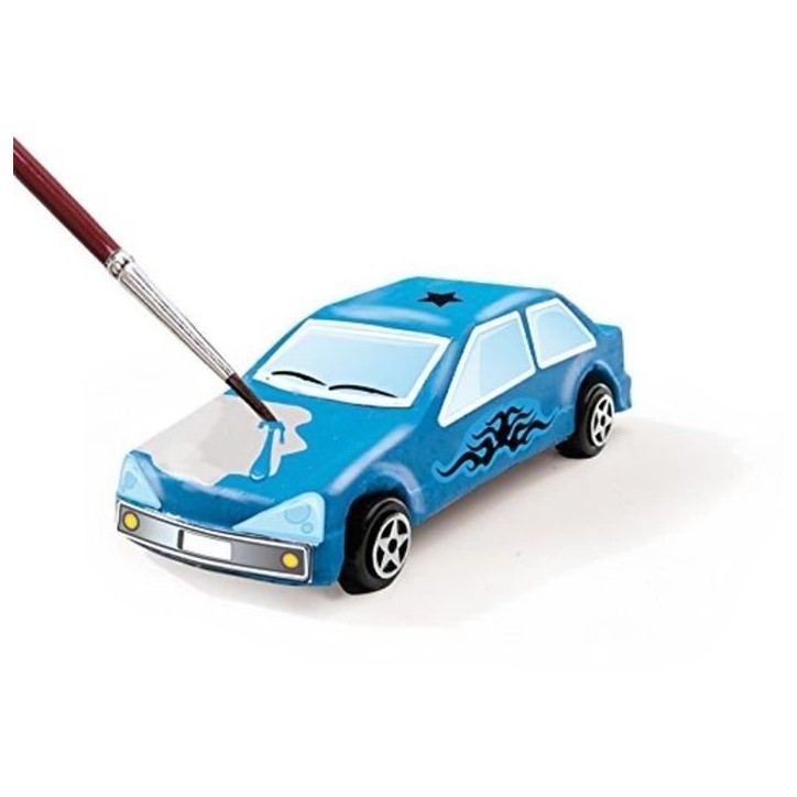 Kit de moulage et peinture de voitures SES CREATIVE - Plâtre séchage rapide - Pour enfants a partir de 6 ans Kit de moulage et peinture de voitures SES CREATIVE - Plâtre séchage rapide - Pour enfants a partir de 6 ans