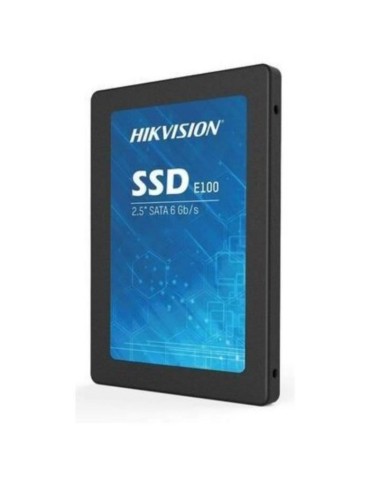 SSD Interne - HIKVISION - 2.5 128 Go E100 SATA 6.0Gbps SATA-III 3D TLC 550 MB/s 60 TB (HS-SSD-E100/128G)