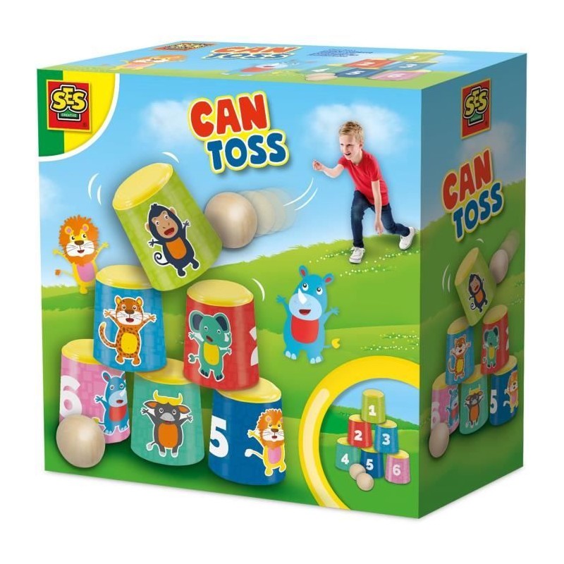 Jeu d'agilité - SES CREATIVE - Lancer de boîtes - Pour enfants Jeu d'agilité - SES CREATIVE - Lancer de boîtes - Pour enfants
