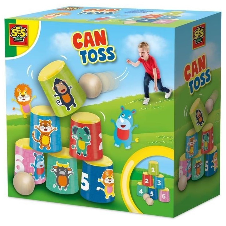 Jeu d'agilité - SES CREATIVE - Lancer de boîtes - Pour enfants Jeu d'agilité - SES CREATIVE - Lancer de boîtes - Pour enfants