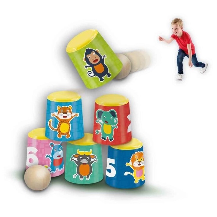 Jeu d'agilité - SES CREATIVE - Lancer de boîtes - Pour enfants Jeu d'agilité - SES CREATIVE - Lancer de boîtes - Pour enfants