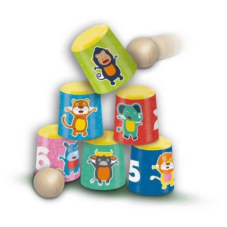 Jeu d'agilité - SES CREATIVE - Lancer de boîtes - Pour enfants Jeu d'agilité - SES CREATIVE - Lancer de boîtes - Pour enfants