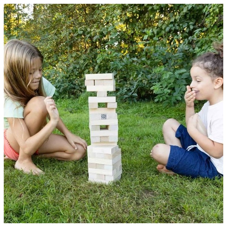 Tour Tumbling XXL - Jeu d'adresse - SES CREATIVE - Version XXL pour l'extérieur, passionnant pour les enfants et les adultes. Tour Tumbling XXL - Jeu d'adresse - SES CREATIVE - Version XXL pour l'extérieur, passionnant pour les enfants et les adultes.