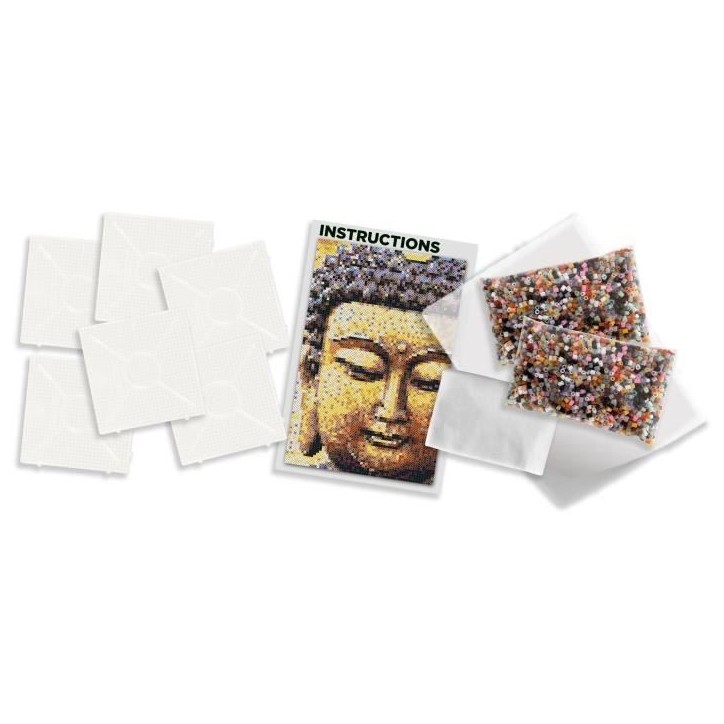 Kit Perles a Repasser Bouddha 7000 - SES CREATIVE - Enfant - Multicolore
