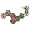 Perles de fusion - SES CREATIVE - BEEDZ Art - Hex Tiles Chevaux