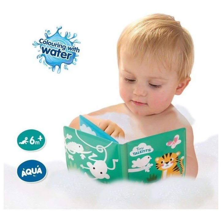 Livre pour le bain - Coloriage a l'eau - SES CREATIVE