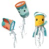 SES CREATIVE - Gobelets pour le bain en Néoprene - Bleu - Tissu - Mix