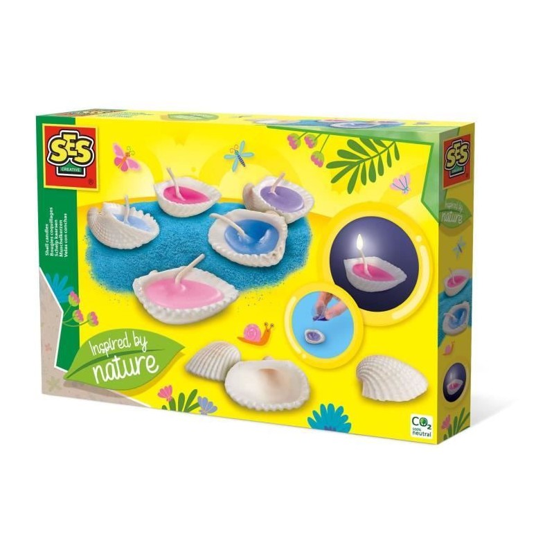 Bougies coquillages - Inspired by nature Bougies coquillages - Inspired by nature