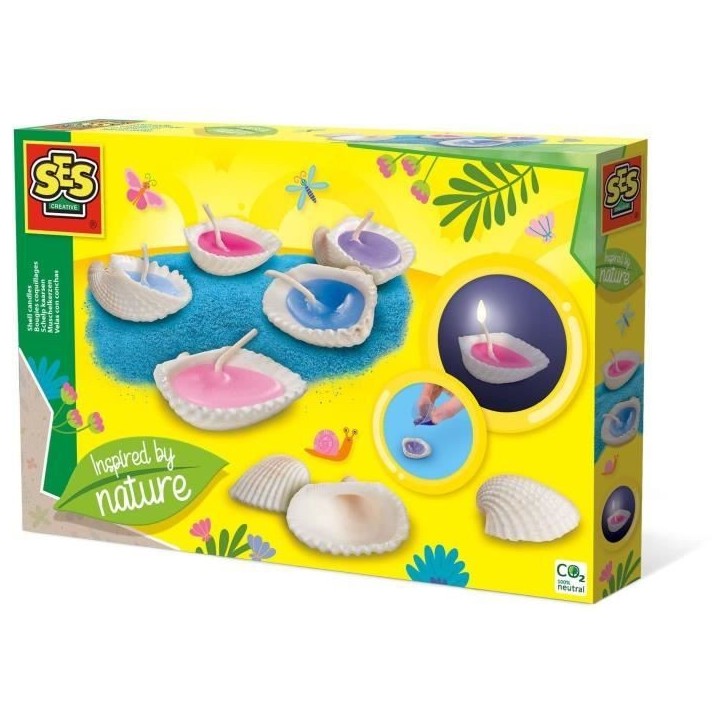 Bougies coquillages - Inspired by nature