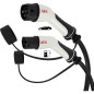 Câble de charge véhicules électriques & hybrides - AEG - Type 2 - Câble triphasé 16A 480V AC - Jusqu a 11Kw - Longueur : 5m