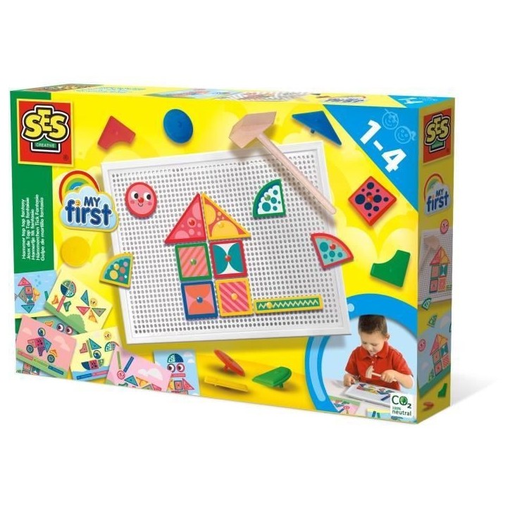 SES CREATIVE - My first - Jeux de Tap Tap fantaisie pour enfant de 12 mois et plus