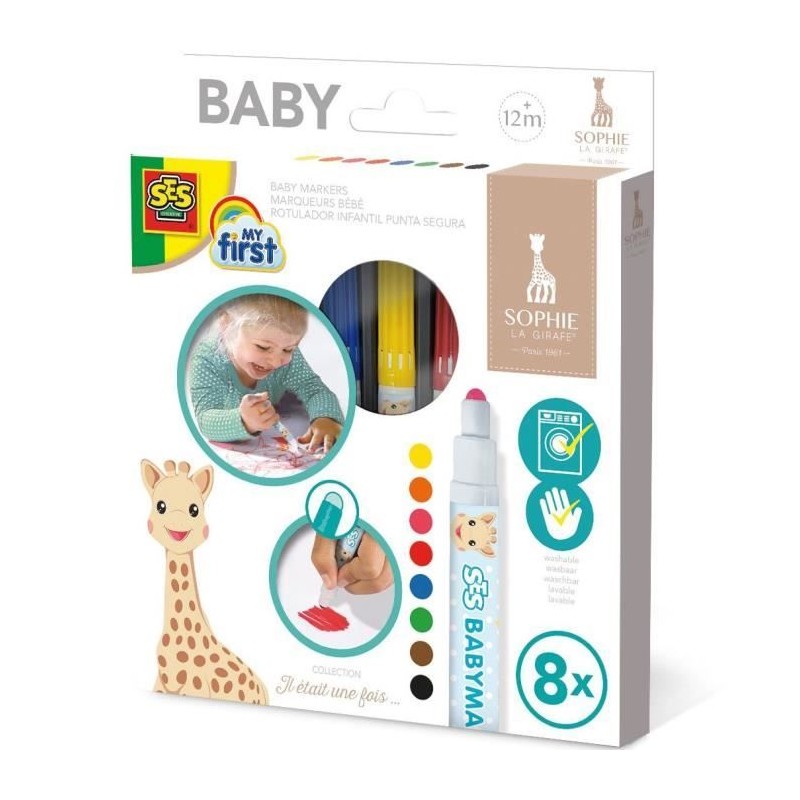 SOPHIE LA GIRAFE Feutres pour bébé SOPHIE LA GIRAFE Feutres pour bébé