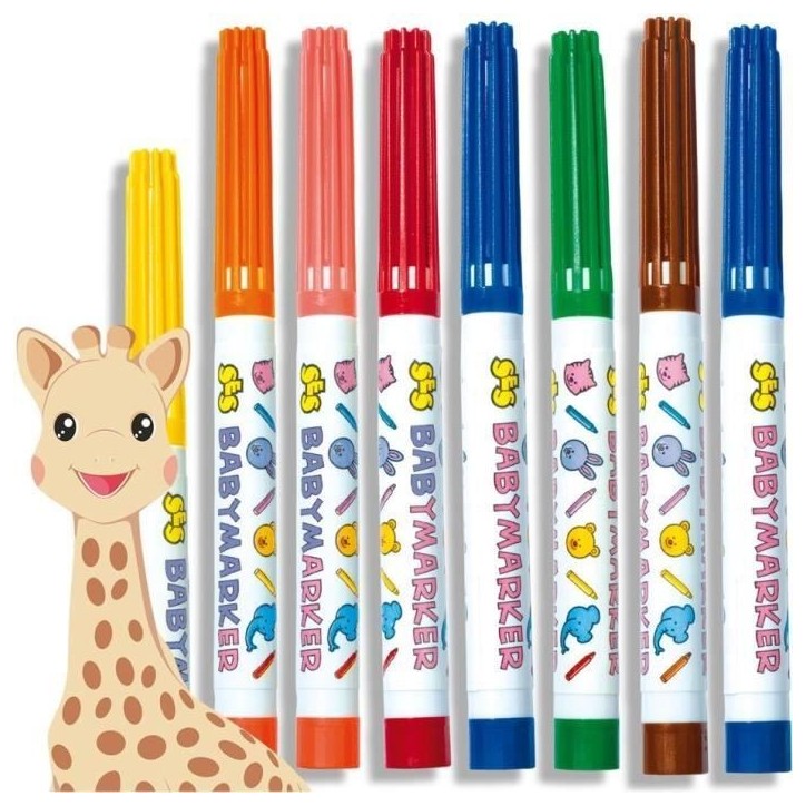 SOPHIE LA GIRAFE Feutres pour bébé SOPHIE LA GIRAFE Feutres pour bébé