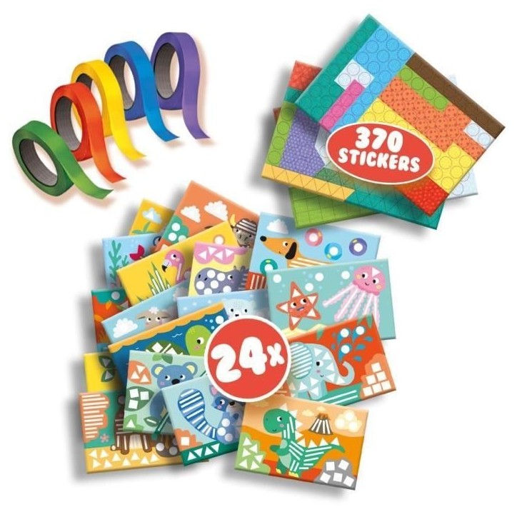 SES CREATIVE - J'apprends a coller et a reconnaître les formes SES CREATIVE - J'apprends a coller et a reconnaître les formes