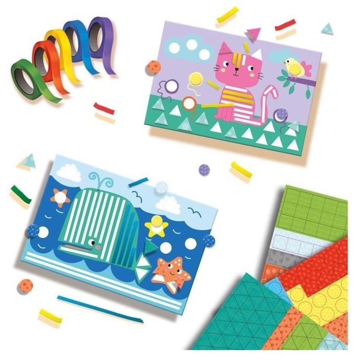 SES CREATIVE - J'apprends a coller et a reconnaître les formes SES CREATIVE - J'apprends a coller et a reconnaître les formes