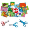 SES CREATIVE - J'apprends a découper - Ciseaux pour enfant sûrs - Mu