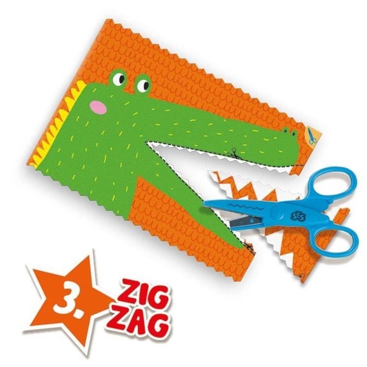 SES CREATIVE - J'apprends a découper - Ciseaux pour enfant sûrs - Multicolore SES CREATIVE - J'apprends a découper - Ciseaux pour enfant sûrs - Multicolore