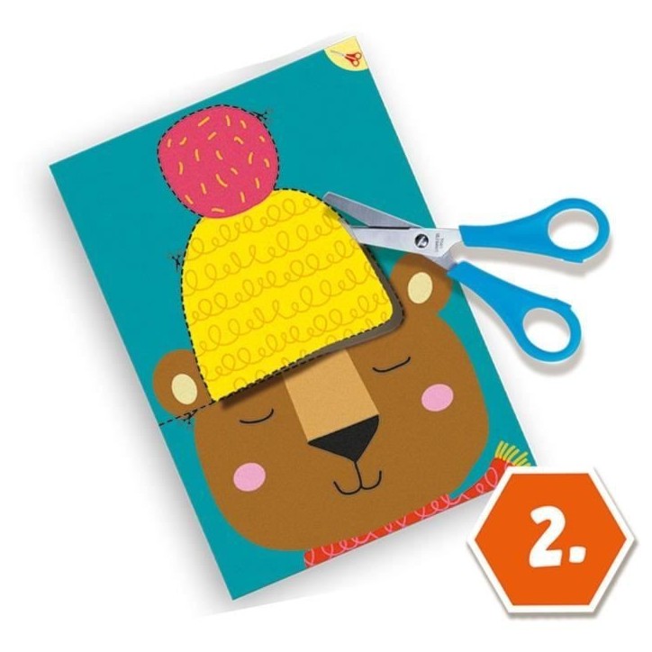 SES CREATIVE - J'apprends a découper - Ciseaux pour enfant sûrs - Multicolore SES CREATIVE - J'apprends a découper - Ciseaux pour enfant sûrs - Multicolore