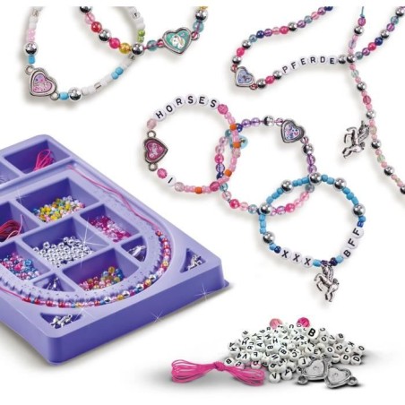 Bijou pour enfant - J'aime les chevaux - Studio de joaillerie - Jaune - Multicolore - a partir de 5 ans