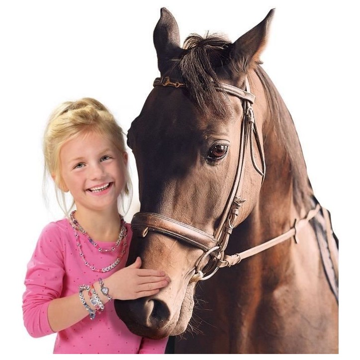 Bijou pour enfant - J'aime les chevaux - Studio de joaillerie - Jaune - Multicolore - a partir de 5 ans Bijou pour enfant - J'aime les chevaux - Studio de joaillerie - Jaune - Multicolore - a partir de 5 ans