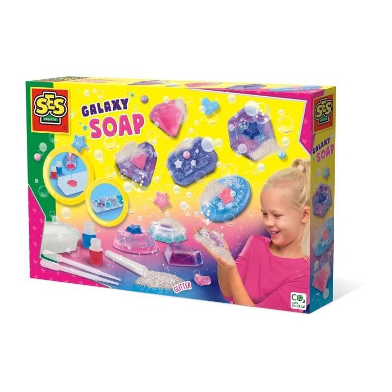Moule a savonnettes - SES CREATIVE - Galaxie - Enfant - A partir de 7 Moule a savonnettes - SES CREATIVE - Galaxie - Enfant - A partir de 7