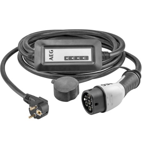 Chargeur portable véhicule électrique & hybride - AEG - Type 2 - Mon