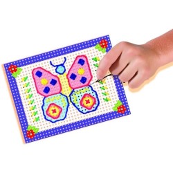 SES CREATIVE - J'apprends a broder - Cartes préimprimées et perforé