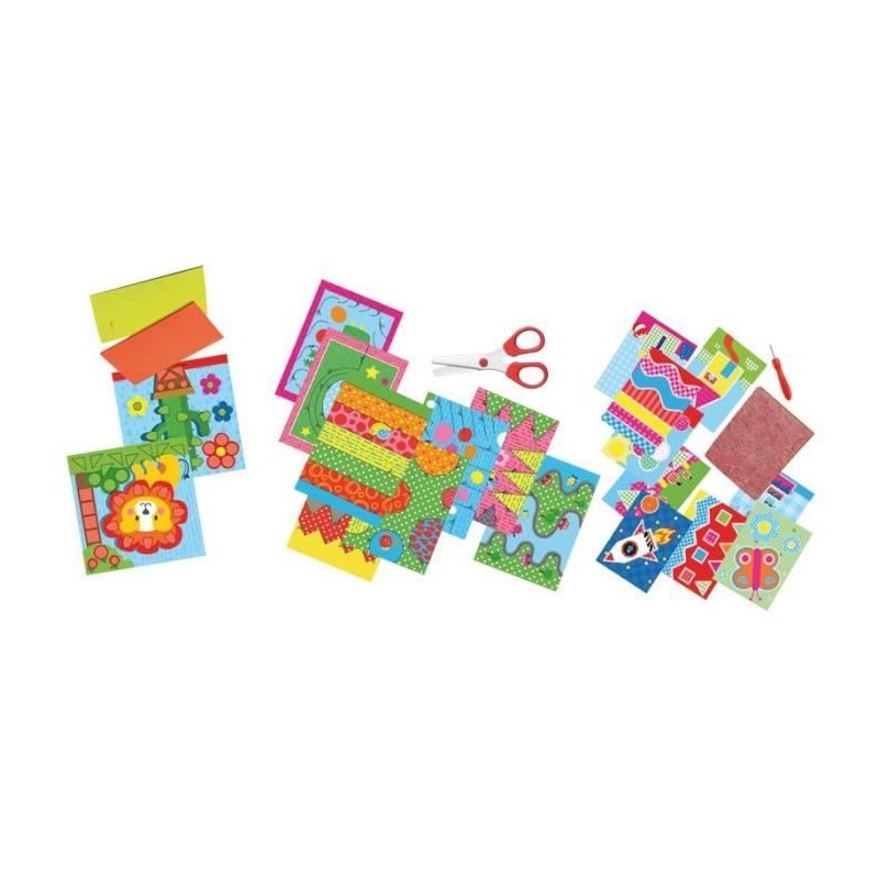 SES CREATIVE J'Apprends a Découper, faire Des Mosaiques Et Perforer - SES CREATIVE J'Apprends a Découper, faire Des Mosaiques Et Perforer -