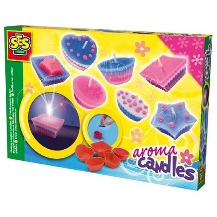 SES CREATIVE - Bougies parfumées a fabriquer - Mixte - a partir de 7 ans