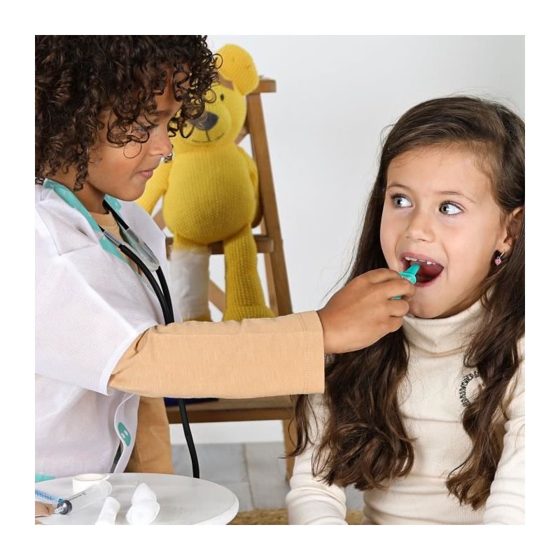 Méga kit de docteur SES CREATIVE Petits pretenders - Matiere : Polyes