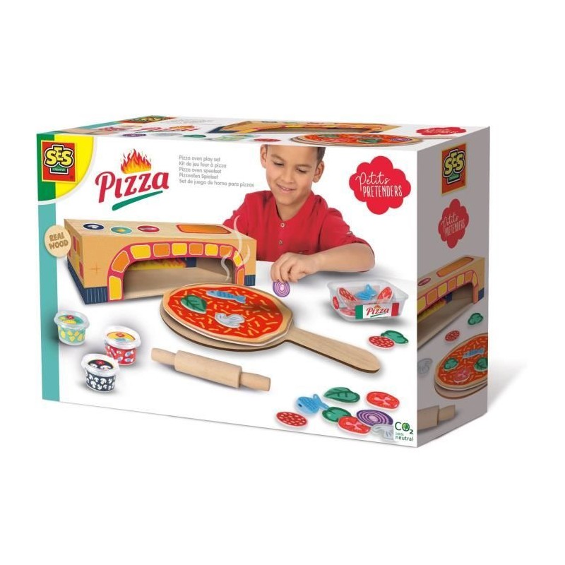 SES CREATIVE - Kit de jeu four a pizza SES CREATIVE - Kit de jeu four a pizza