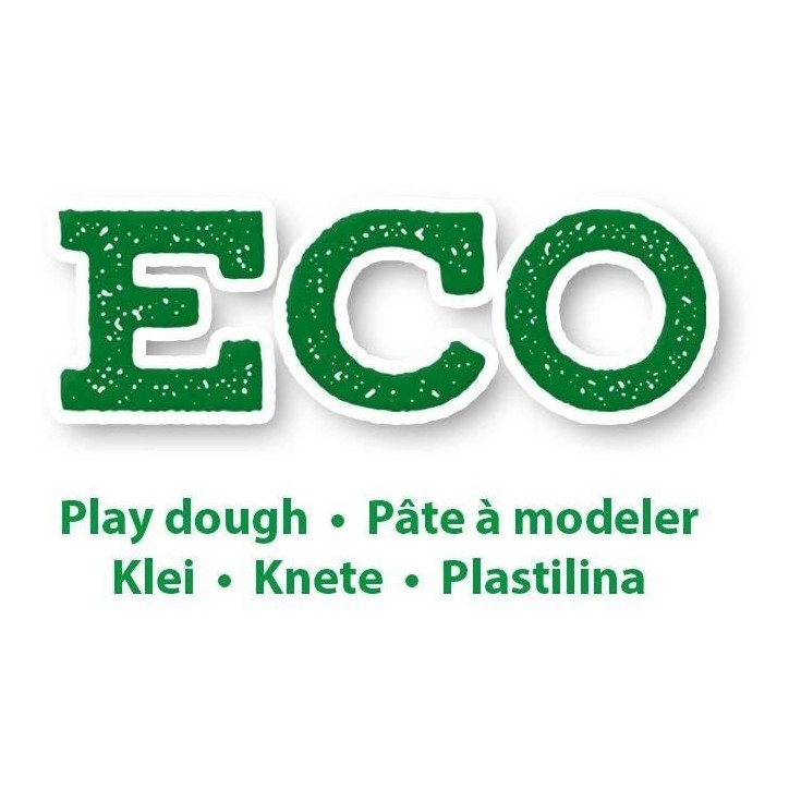 Pâte a modeler écologique SES CREATIVE 24911 - 4x90 g - Multicolore - Pays-Bas