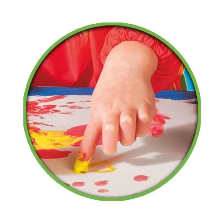 Peinture a doigts SES CREATIVE ECO - 4 couleurs - a partir de 2 ans