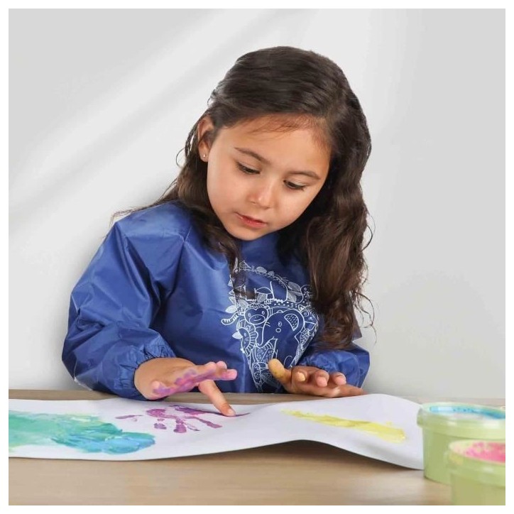 Peinture a doigts SES CREATIVE ECO - 4 couleurs - a partir de 2 ans