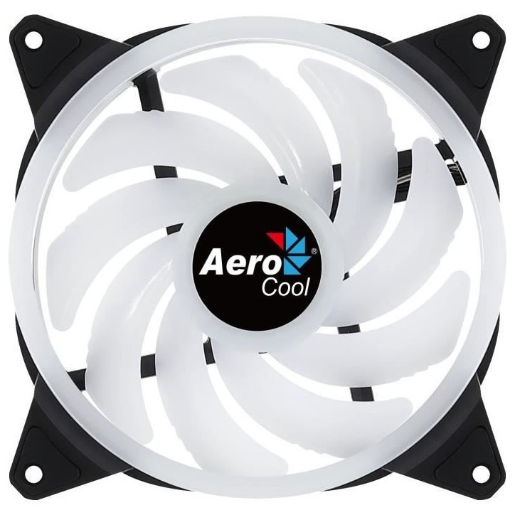 Ventilateur pour boitier PC - AEROCOOL - Duo 14 ARGB - 140mm - 1000 TPM - 23,2 dBA Ventilateur pour boitier PC - AEROCOOL - Duo 14 ARGB - 140mm - 1000 TPM - 23,2 dBA