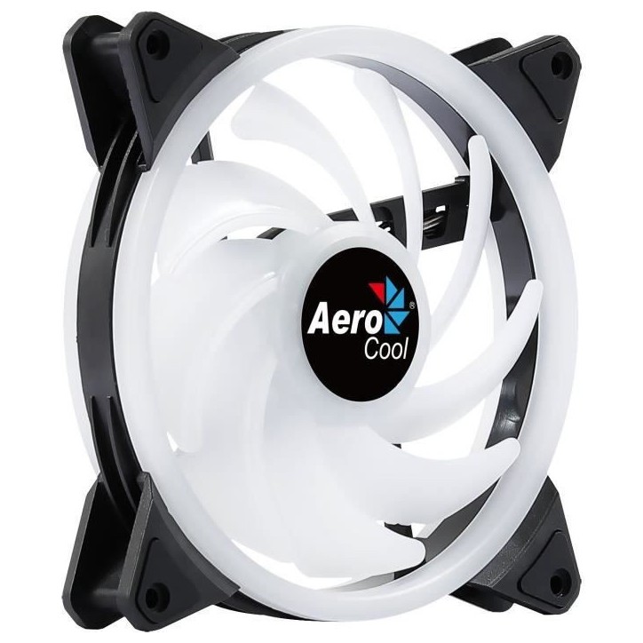 Ventilateur pour boitier PC - AEROCOOL - Duo 14 ARGB - 140mm - 1000 TPM - 23,2 dBA Ventilateur pour boitier PC - AEROCOOL - Duo 14 ARGB - 140mm - 1000 TPM - 23,2 dBA