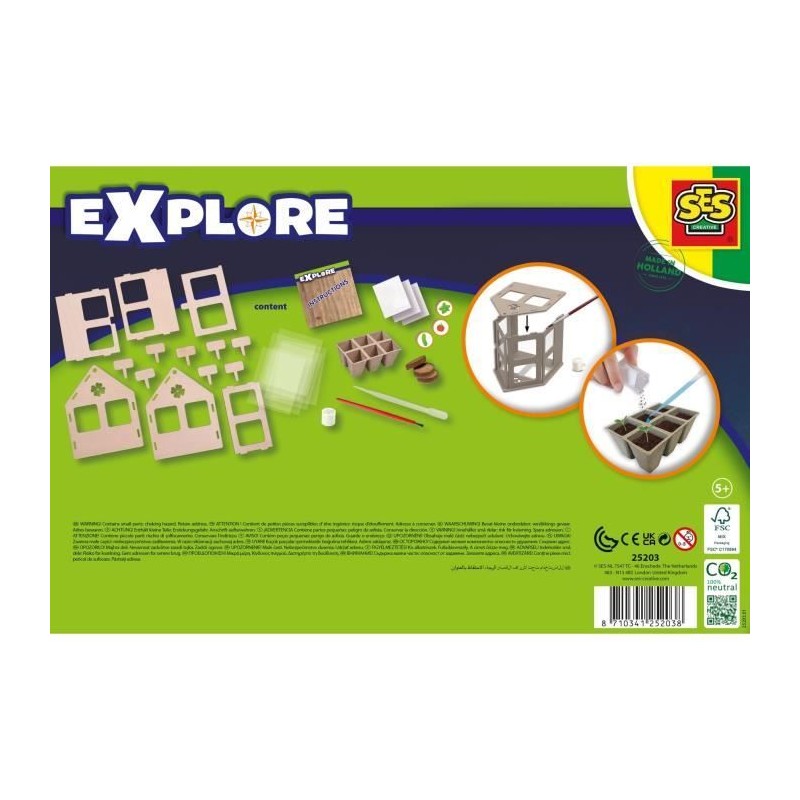 Serre a légumes - Jeu créatif - SES - A partir de 5 ans Serre a légumes - Jeu créatif - SES - A partir de 5 ans