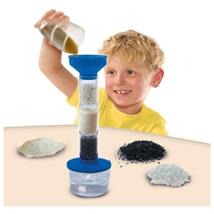 Filtre de nettoyage d'eau - Jouet éducatif - SES CREATIVE - Découvre la science et la nature avec le filtre a eau.
