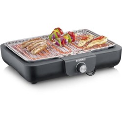 Barbecue électrique SEVERIN - PG8554 - Surface de cuisson 37x29 cm -