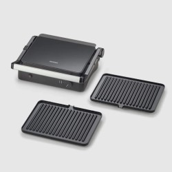 Gril SEVERIN - KG2398 - Surface cuisson 30x22cm - Plaques amovibles -