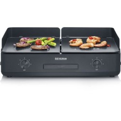 Plancha SEVERIN - PG8569 - Surface de cuisson 48x27cm - Revetement cé