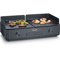 Plancha SEVERIN - PG8569 - Surface de cuisson 48x27cm - Revetement cé