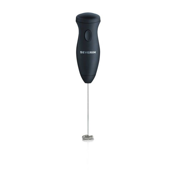 SEVERIN - SM3590 - Émulsionneur de lait compact et maniable - Mousse de lait onctueuse - Piles incluses