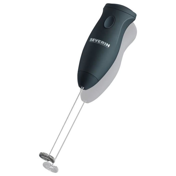 SEVERIN - SM3590 - Émulsionneur de lait compact et maniable - Mousse de lait onctueuse - Piles incluses