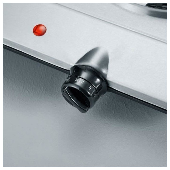 Plaque de cuisson posable SEVERIN - K1014 - 2 foyers en fonte - 2500W Plaque de cuisson posable SEVERIN - K1014 - 2 foyers en fonte - 2500W