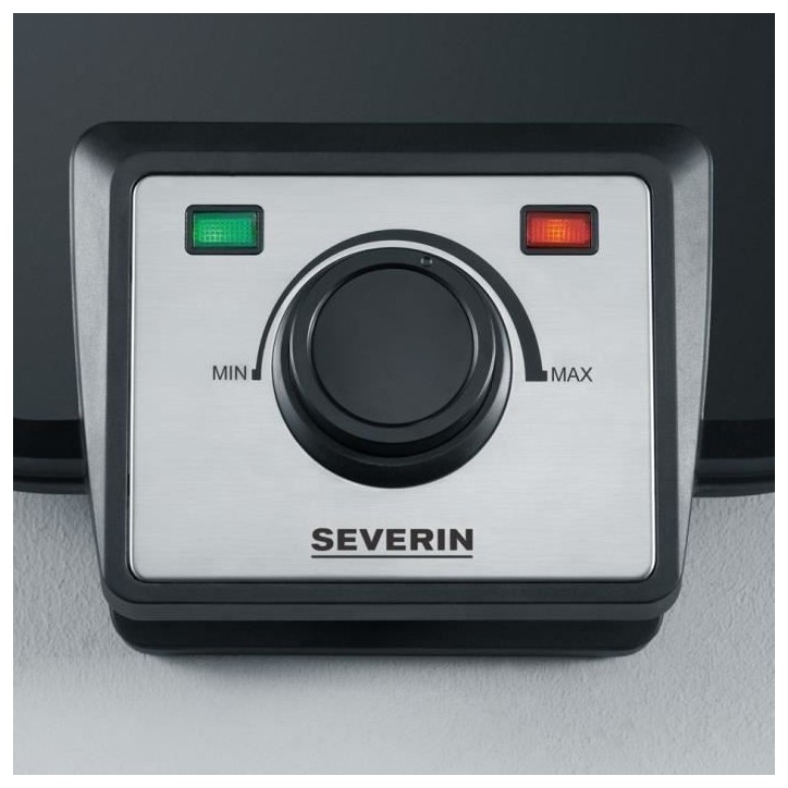 Gaufrier SEVERIN - WA2106 - Plaques forme coeur - Revetement anti-adhésif - 1200W Gaufrier SEVERIN - WA2106 - Plaques forme coeur - Revetement anti-adhésif - 1200W