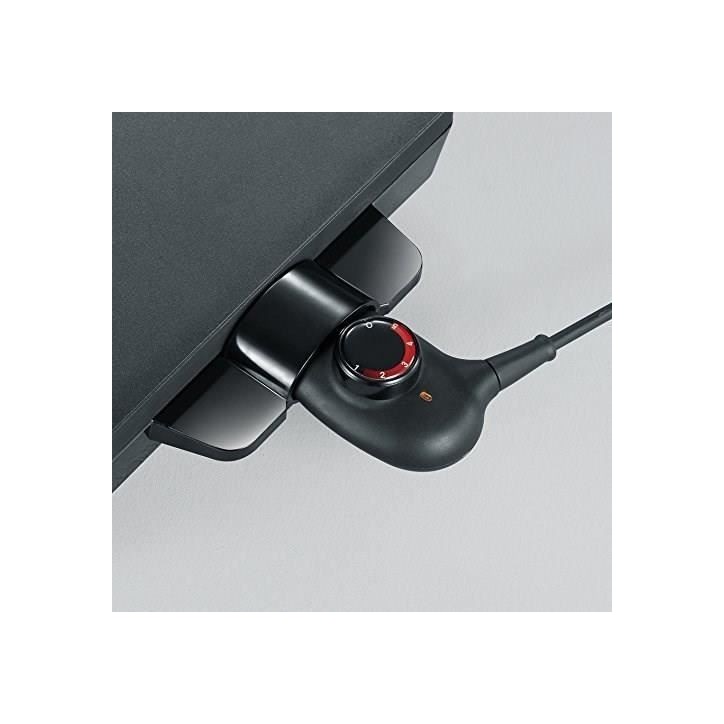 Plancha SEVERIN - KG2397 - Surface cuisson 32,5x59,5cm - Plaque en fonte anti-adhésive - 2200W