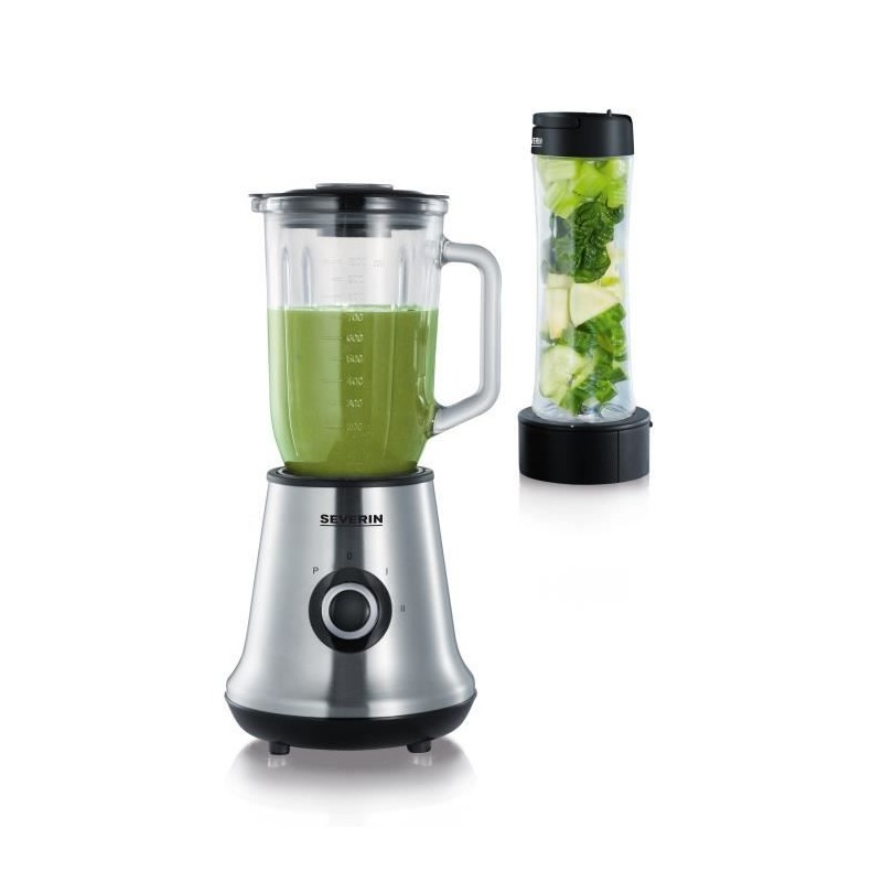 Blender 2 en 1 - SEVERIN - SM3737 - Multi-mixeur et blender a smoothie Blender 2 en 1 - SEVERIN - SM3737 - Multi-mixeur et blender a smoothie